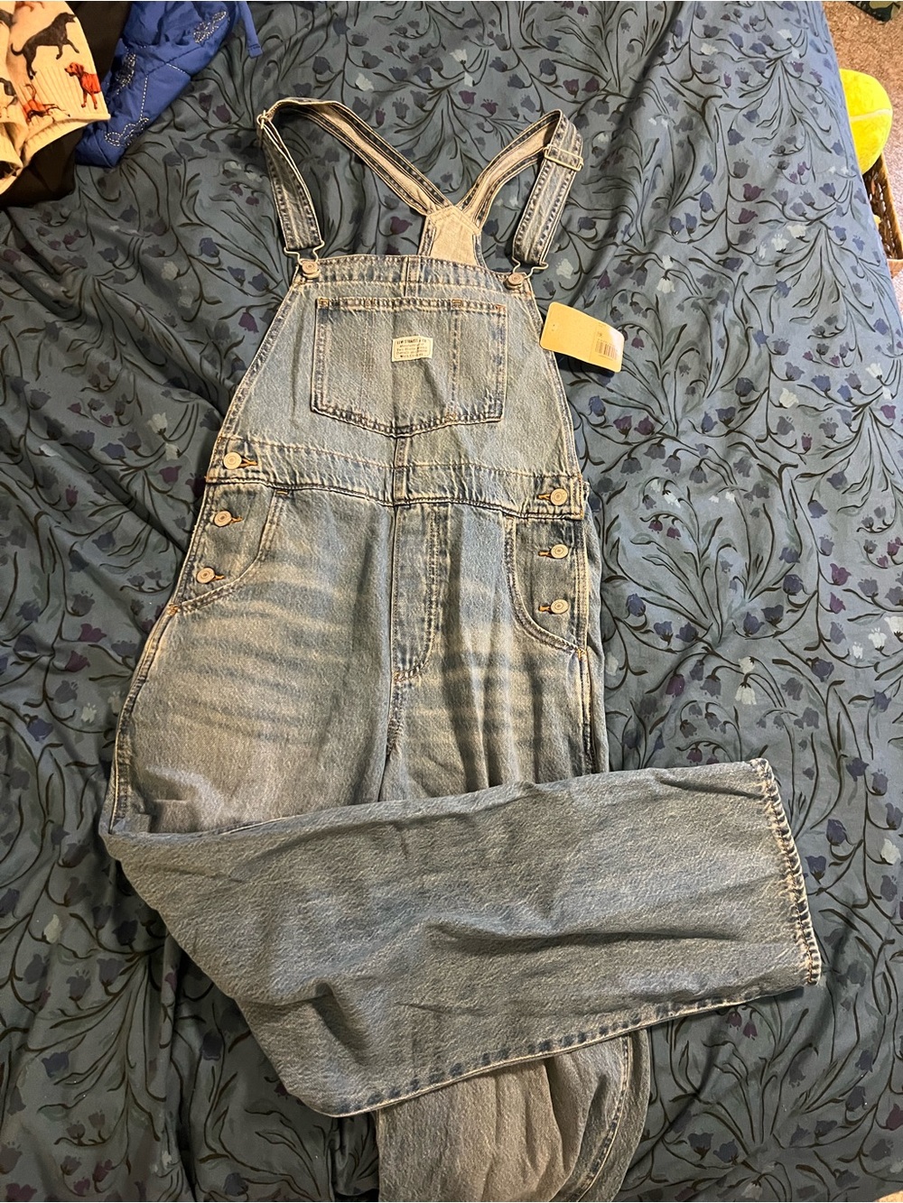 Levi's Light Blue Denim Women's Overalls